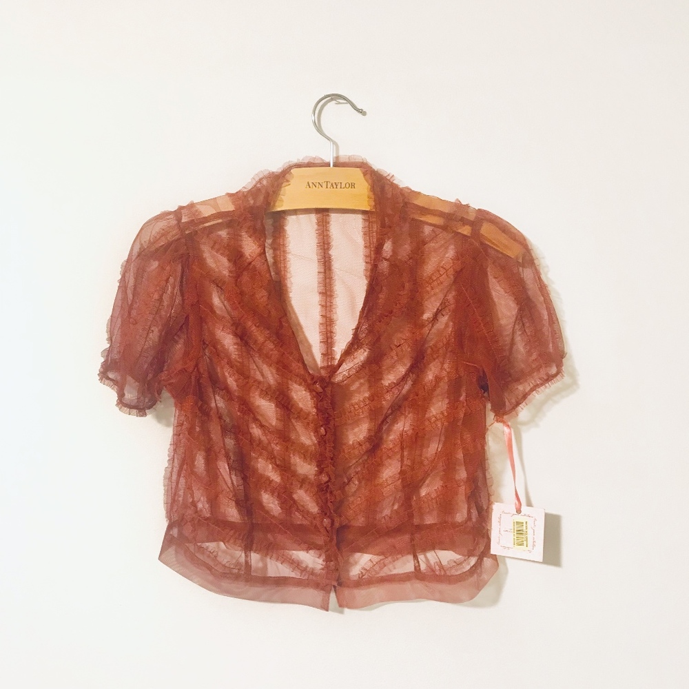 Intuition Women's Sheer Top